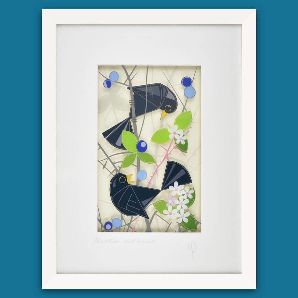 Blackthorn & Bramble | Framed Print