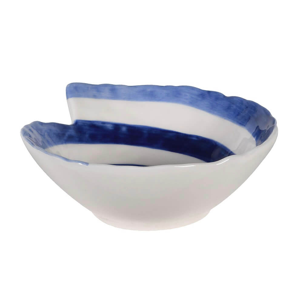 Blue and White Swirl Bowl