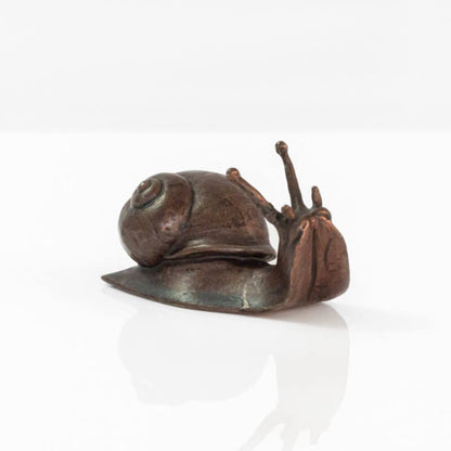 Upright Snail | Bonsai Bronze | Red Lobster Gallery | Sheringham 