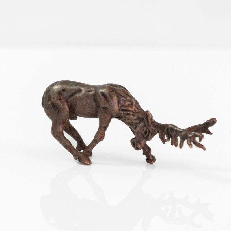Bonsai Bronze Rutting Stag
