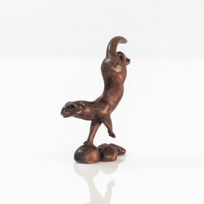 Bronze otter