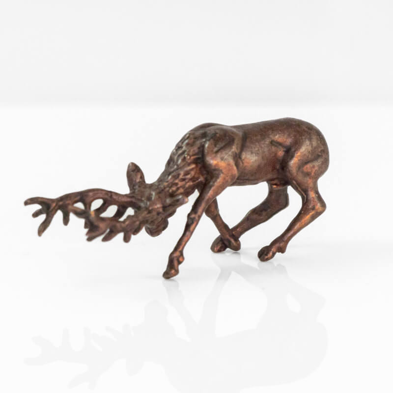 Bonsai Bronze Rutting Stag