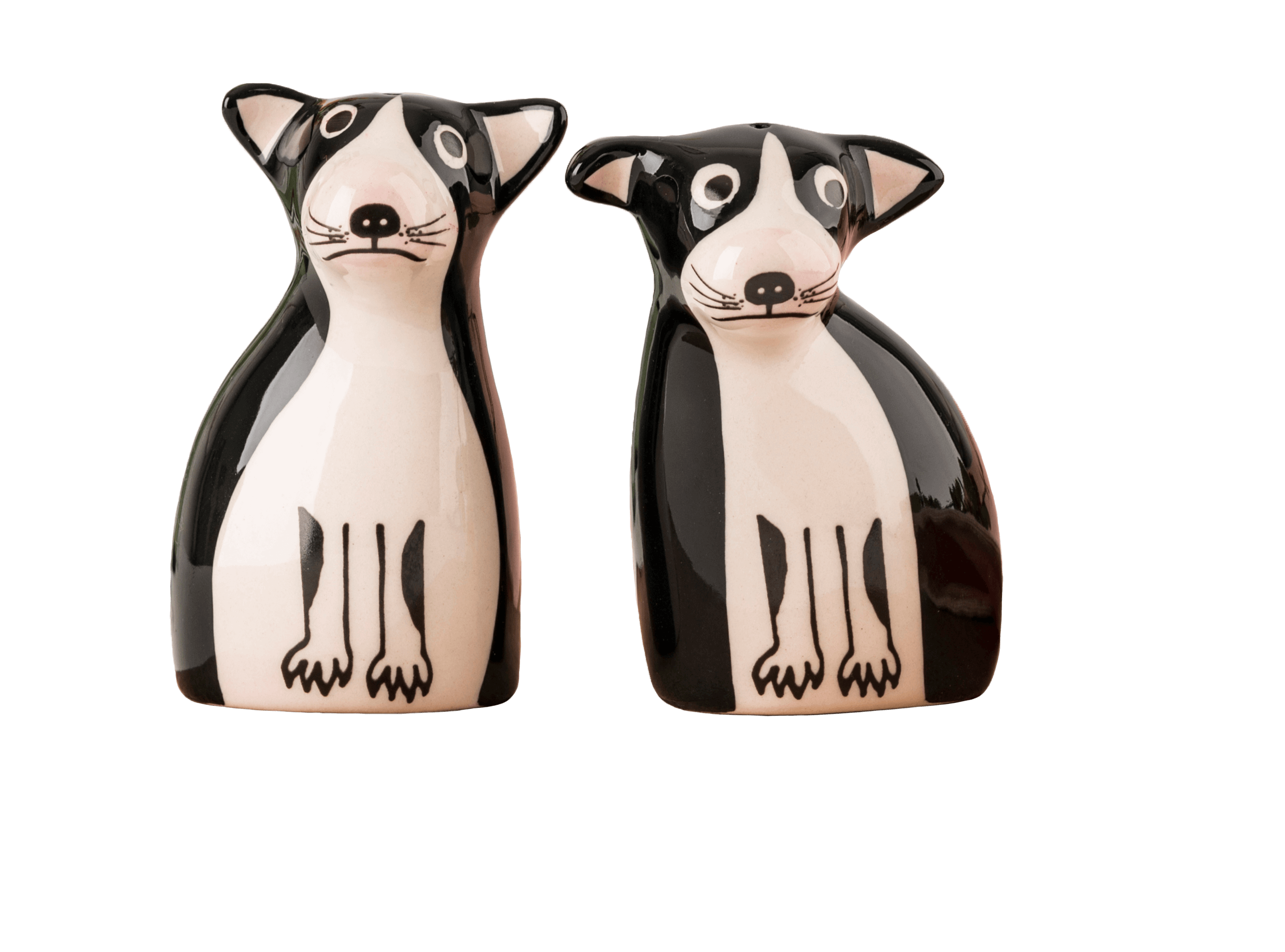 Boston Terrier Dog Salt & Pepper Shakers | Red Lobster Gallery | Hannah Turner