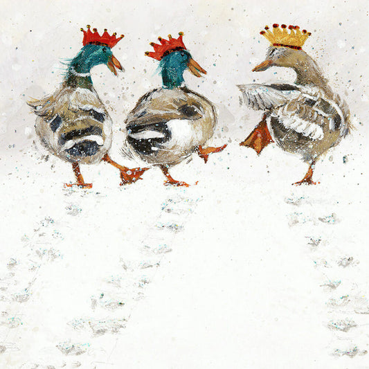 Boxing Day Stroll Pack of 6 Charity Christmas Cards 