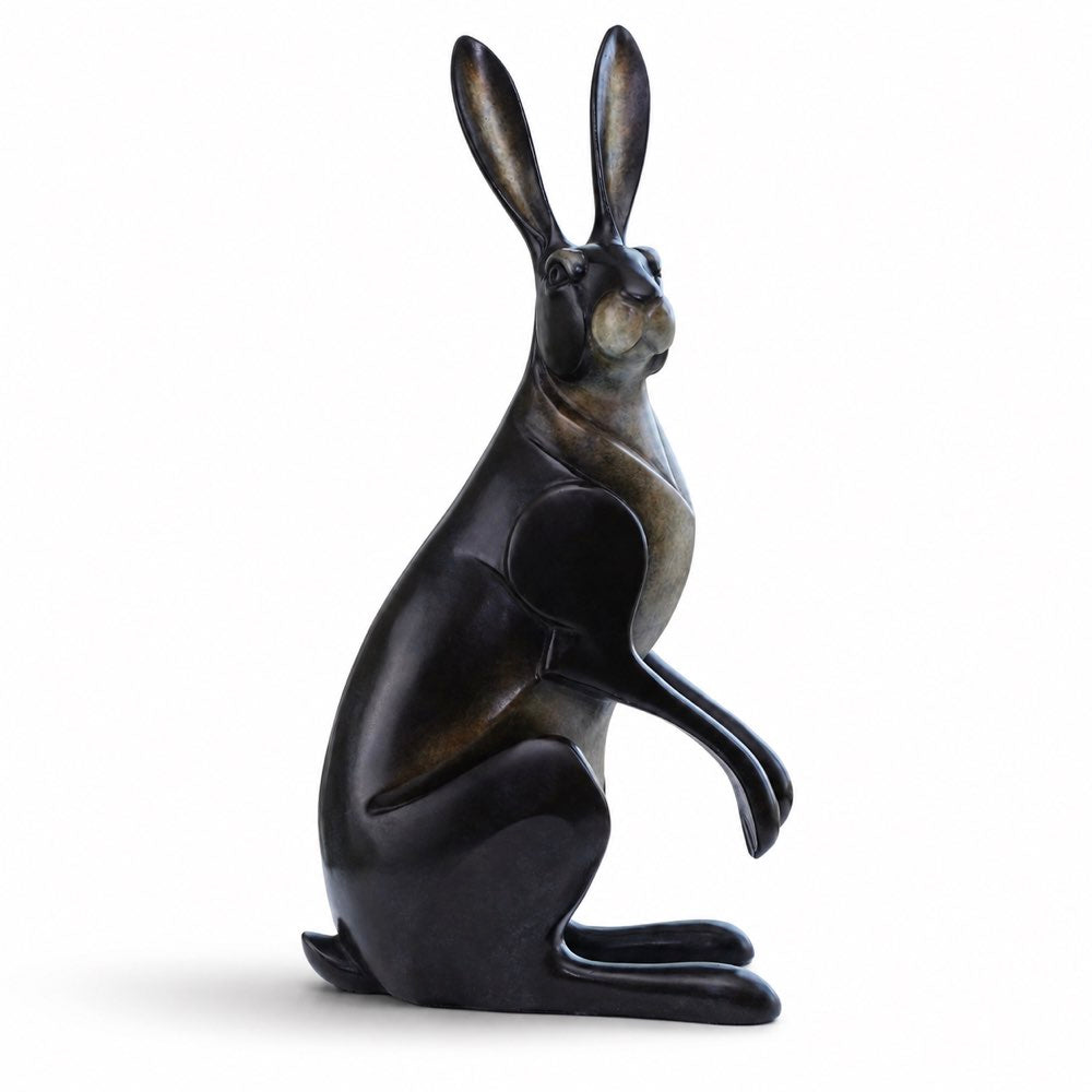 Lookout Hare | Large Bronze Sculpture by David Meredith – Limited Edition