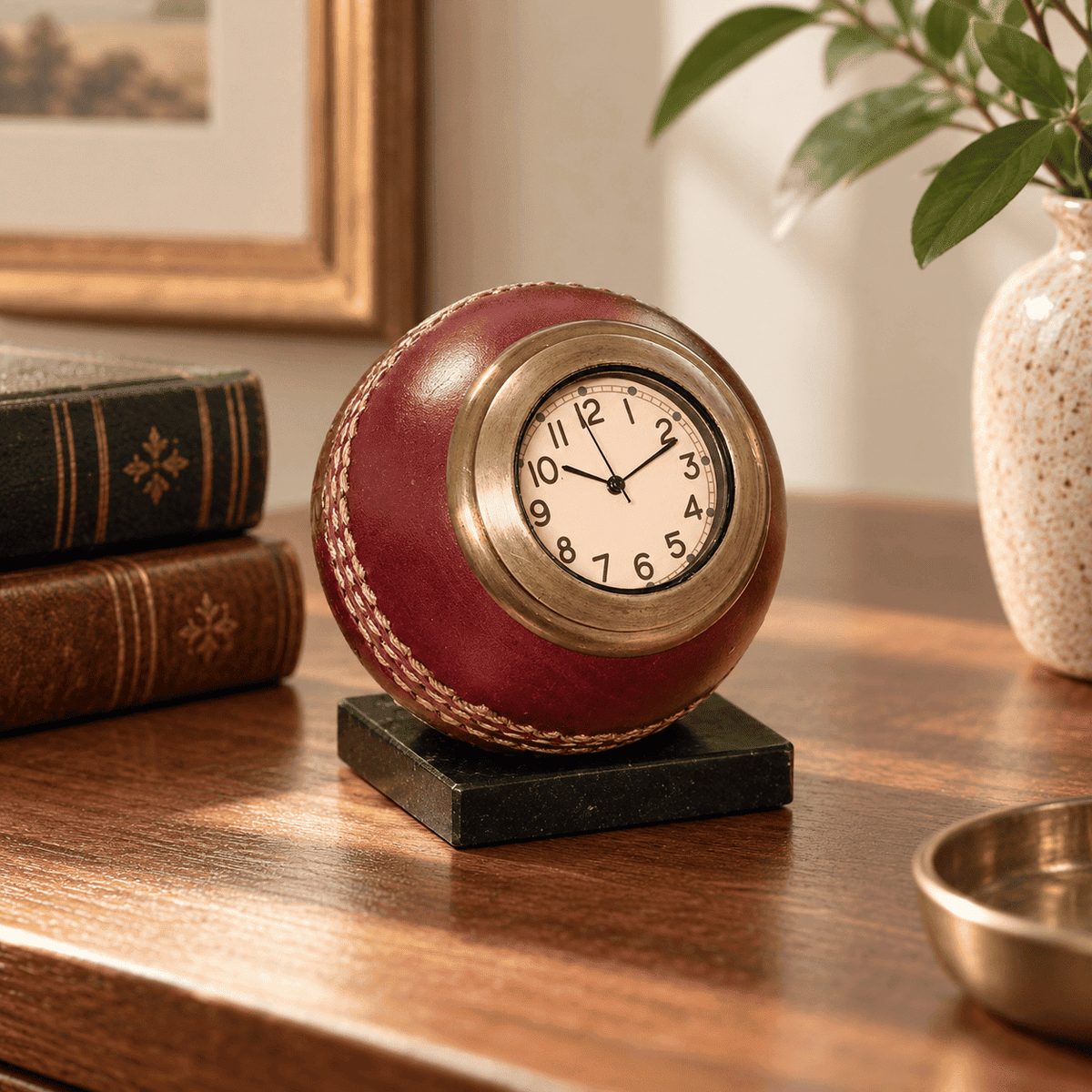 Cricket Ball Clock