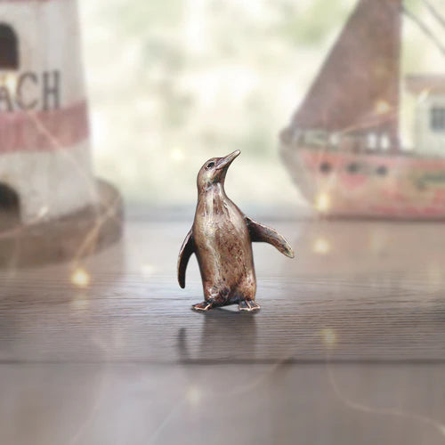 Miniature Bronze Penguin | Red Lobster Gallery