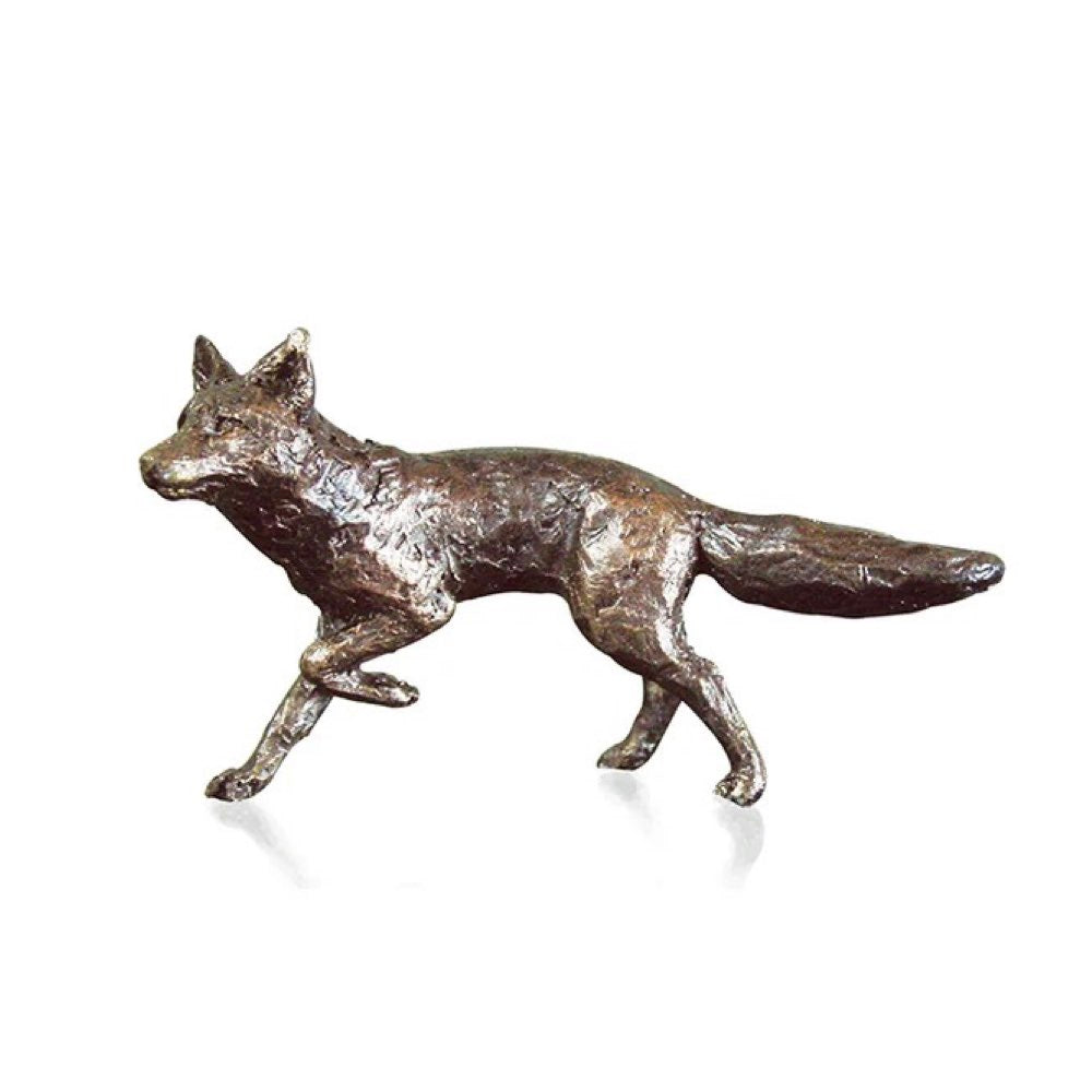 Miniature Bronze Fox Running
