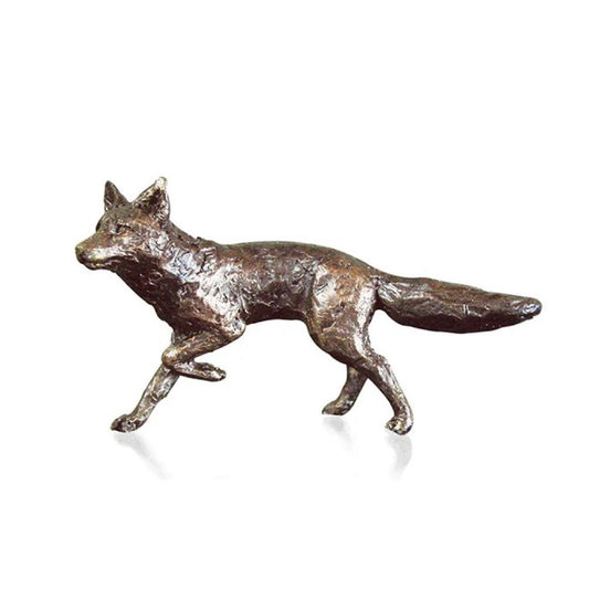 Miniature Bronze Fox Running