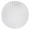 White Ripple Ceramic Plate | Red Lobster Gallery