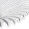 White Ripple Ceramic Plate | Red Lobster Gallery