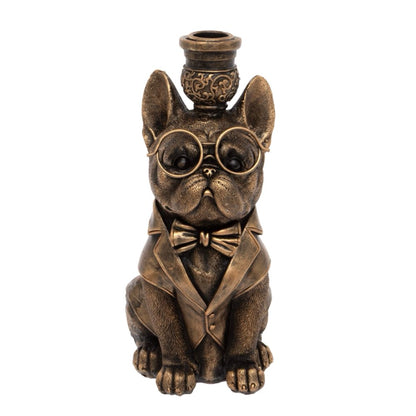 Frenchie Candleholder