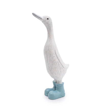 Duck with Light Blue Wellies
