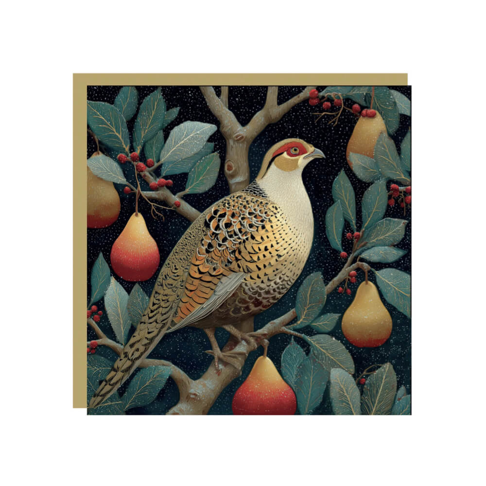 Pear Tree | Pack of 6 Charity Christmas Cards