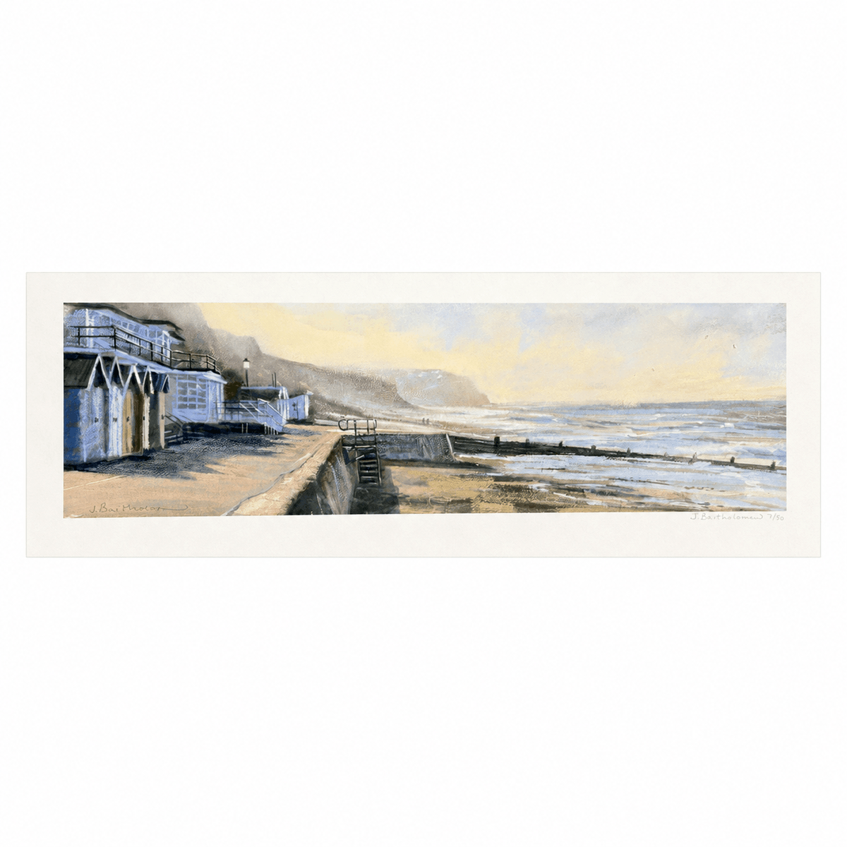 Last Sun, Cromer | Limited Edition Print by James Bartholomew