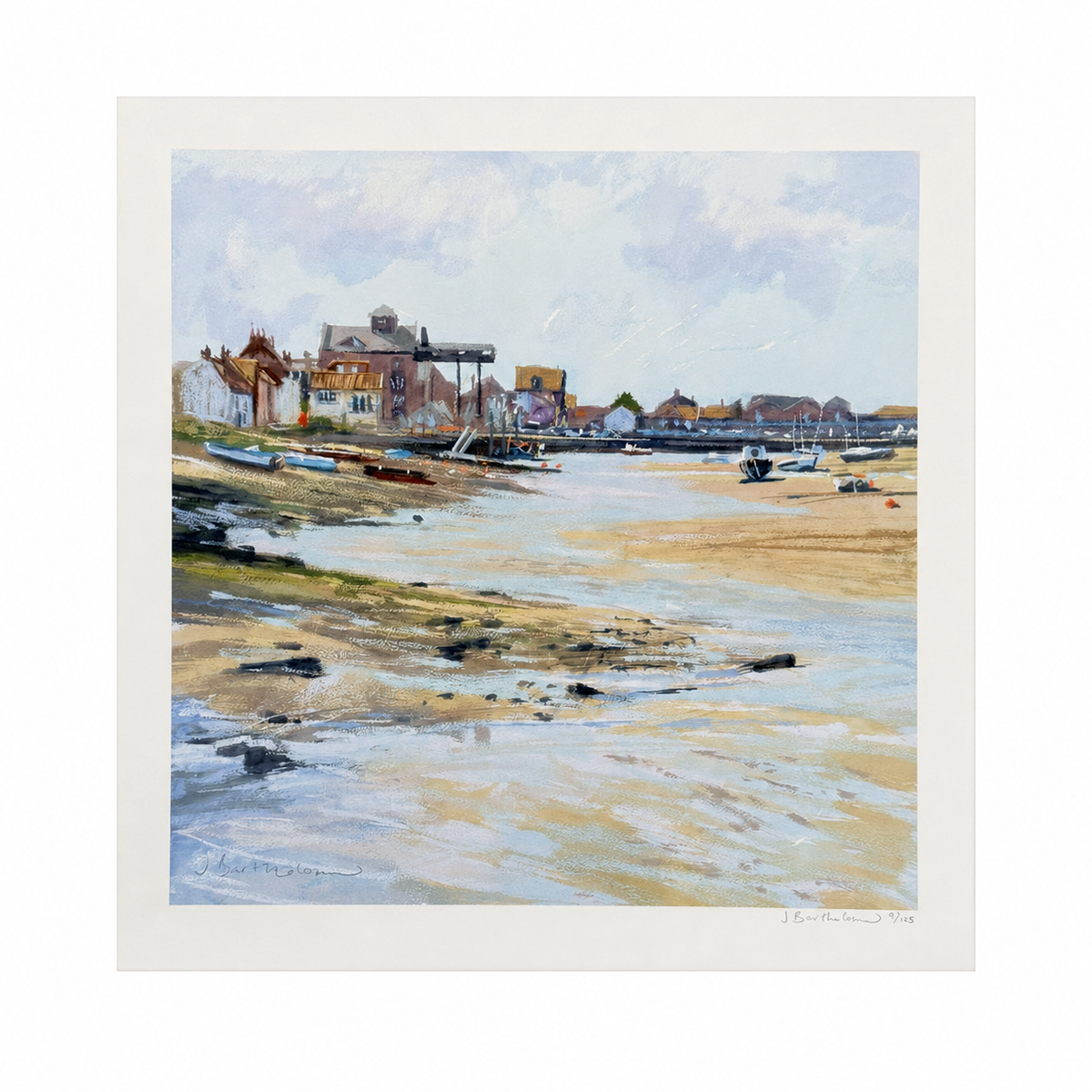 Wells-next-the-Sea | Limited Edition Print by James Bartholomew RSMA