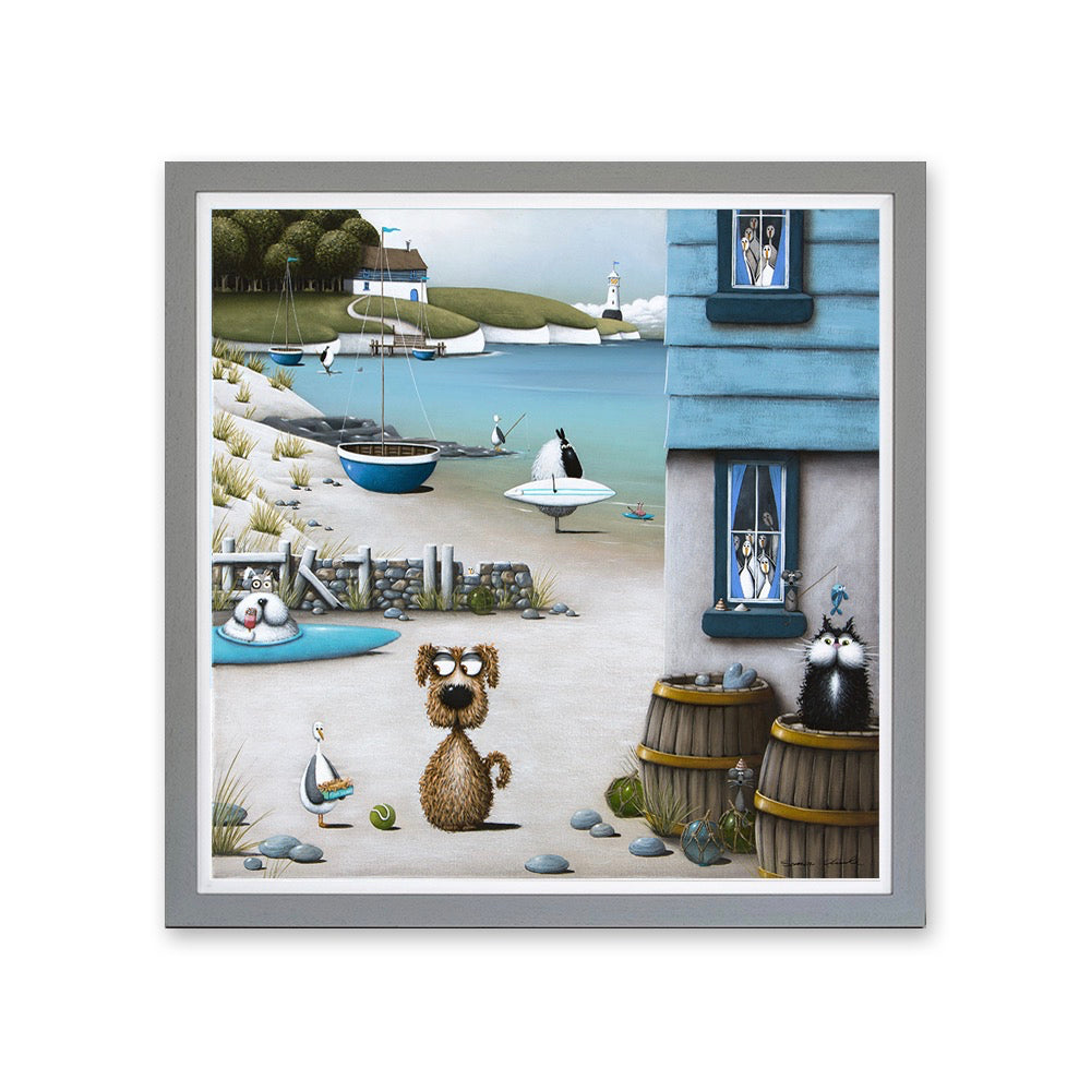 Chip | Framed Print by Simon Clarke