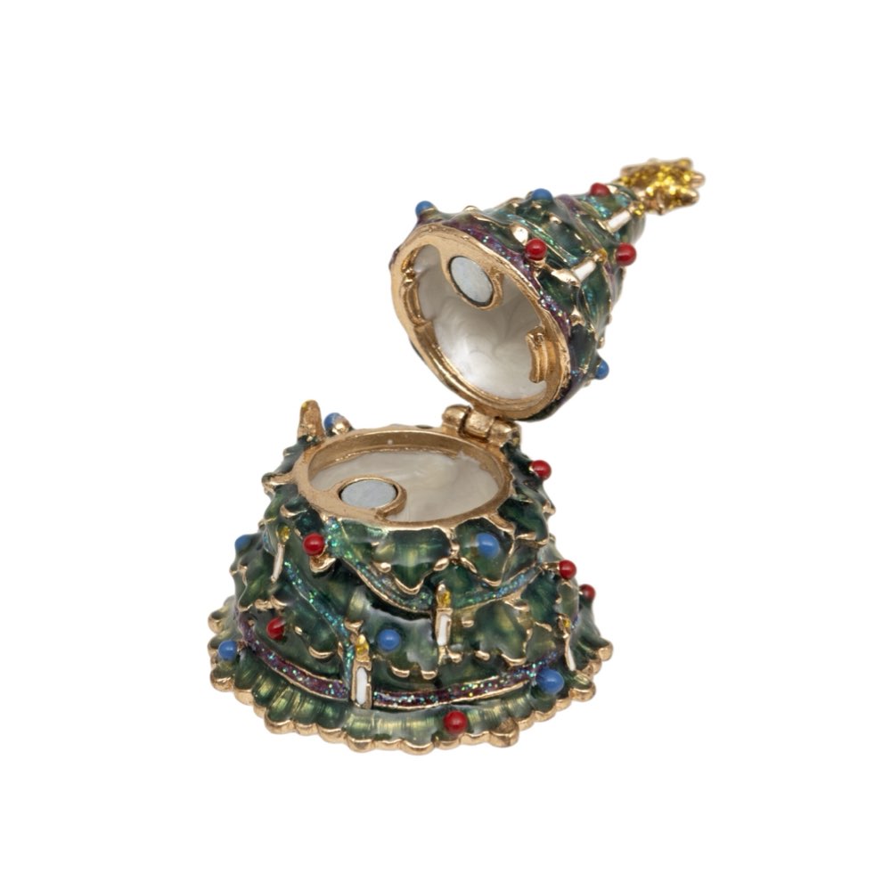 Christmas Tree Trinket Box
