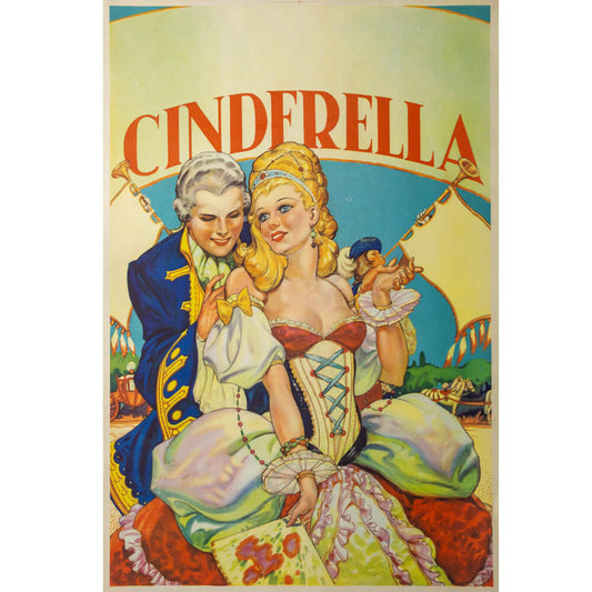 Cinderella | Vintage Poster c1910-1920 | Red Lobster Gallery