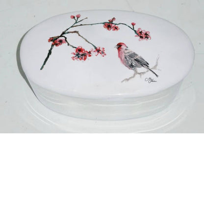 Japanese Blossom Trinket Box