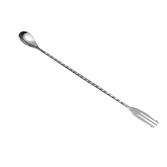 Fork End Cocktail Mixing Spoon