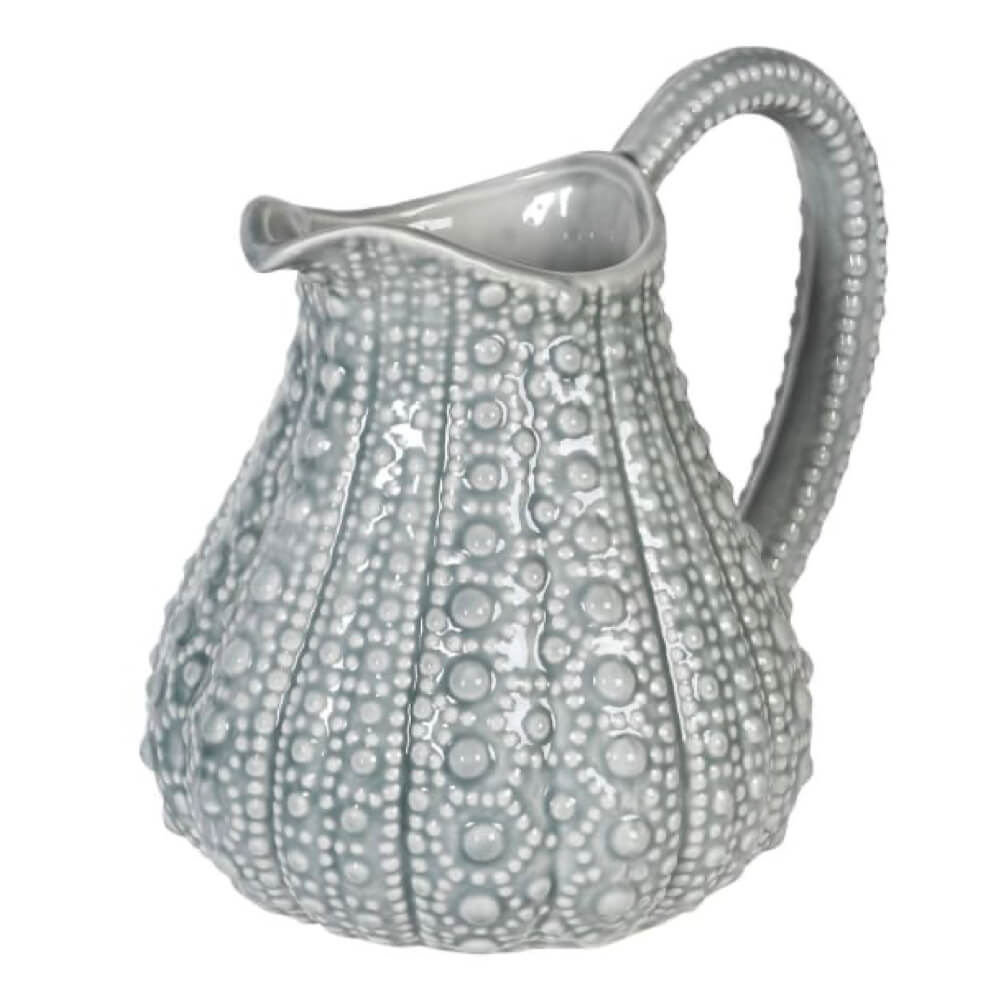 Grey Textured Ceramic Jug | CLICK & COLLECT ONLY | Red Lobster Gallery