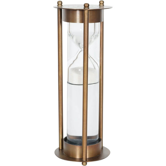 Columbia Antique Brass Sand Timer | Red Lobster Gallery | Sheringham 