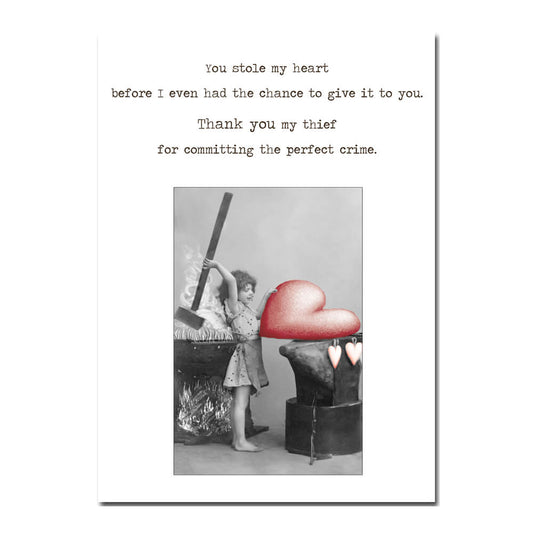 You Stole My Heart | Card