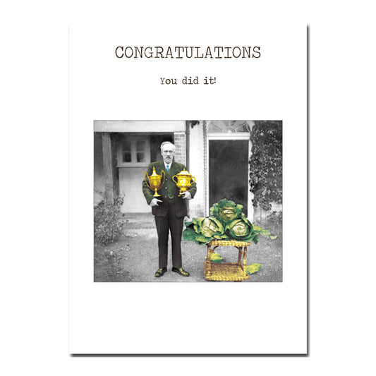 Congratulations You Did It! | Card