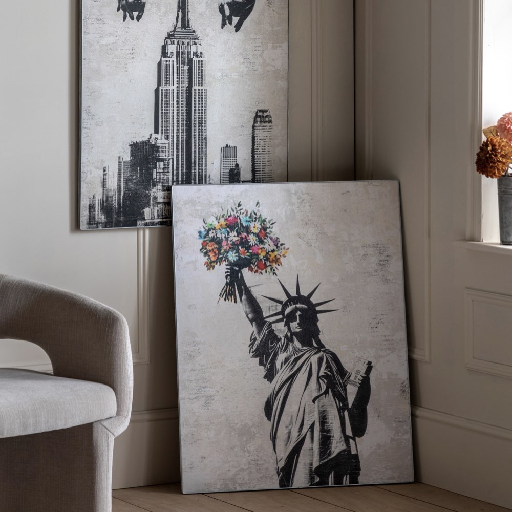 Concrete Dreams | Framed Canvas Print by Laura Bolton