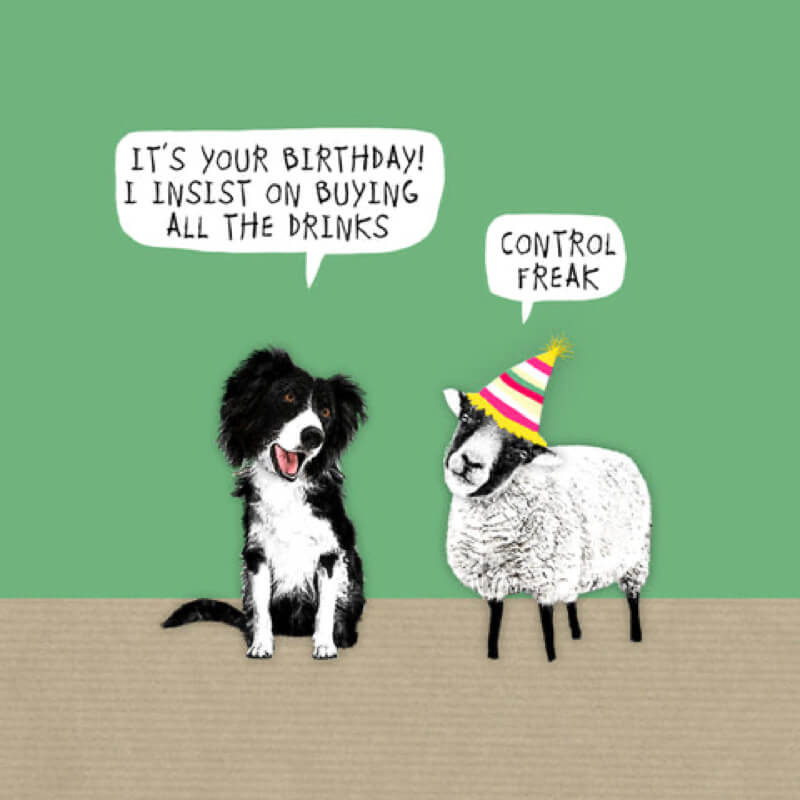 "Control Freak" Card