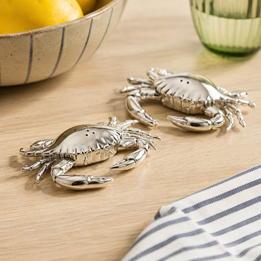 Crab Salt & Pepper Shakers