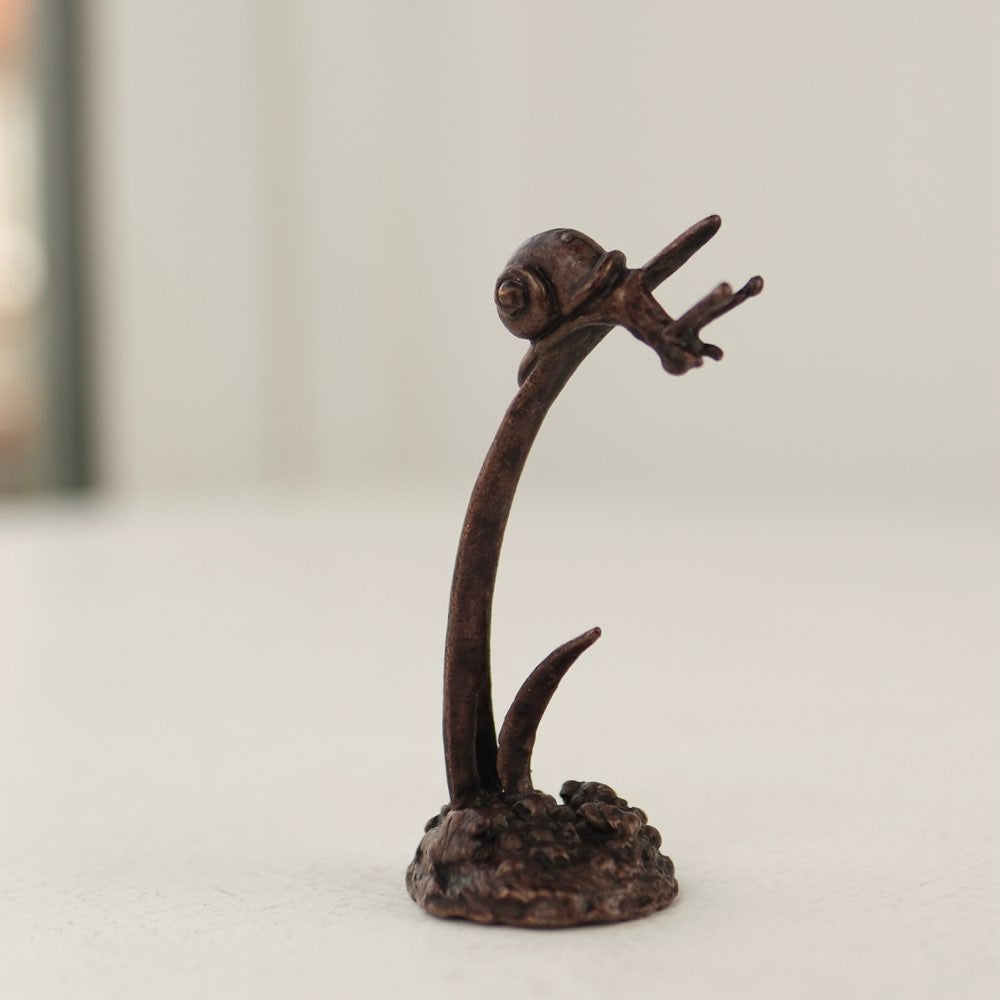 Bonsai Bronze Ladybird On Grass