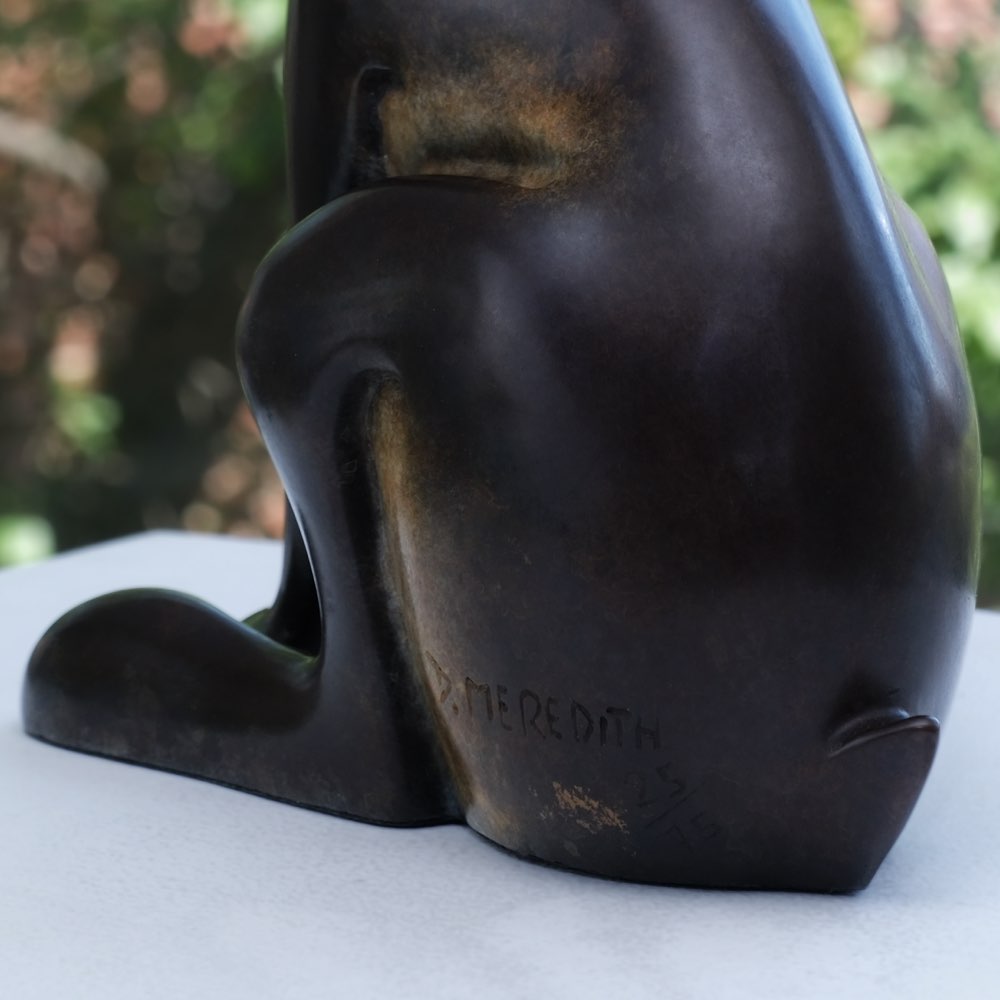 Moongazer Hare | Large Bronze Sculpture by David Meredith – Limited Edition