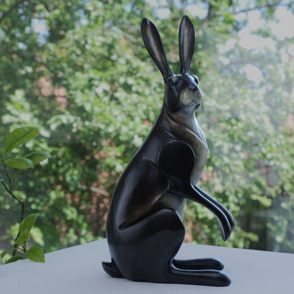 Bronze Hare by David Meredith