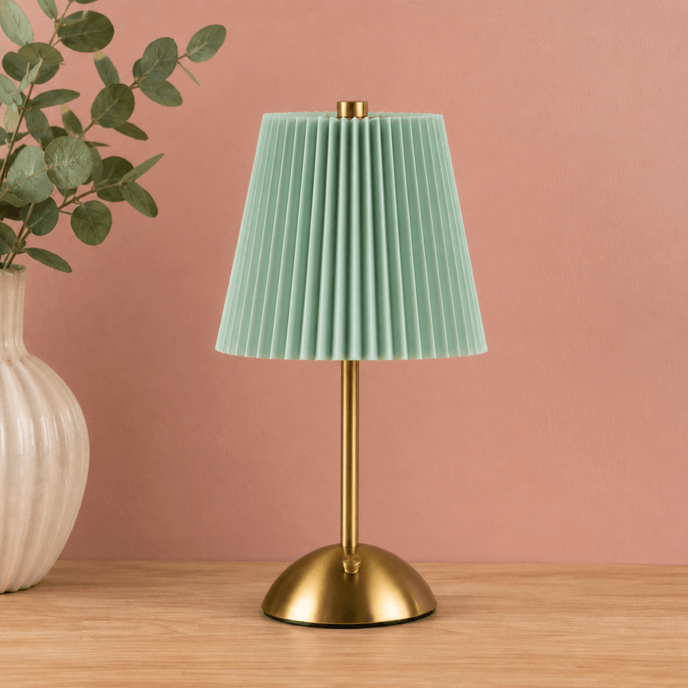 Duck Egg Metal Table Lamp