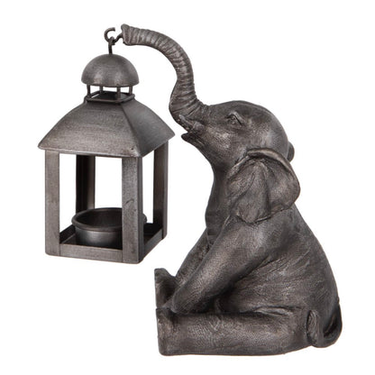 Elephant Tealight Lantern Holder