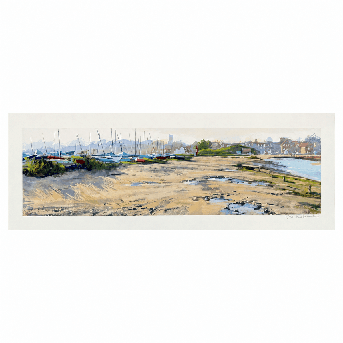 Early Morning, Blakeney | Limited Edition Print by James Bartholomew RSMA