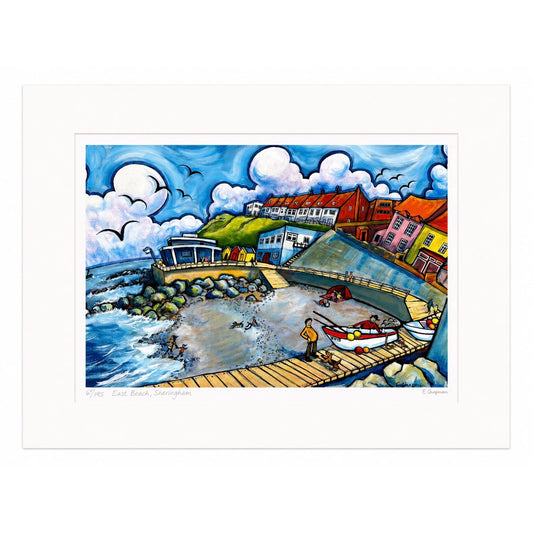 East Beach, Sheringham | Limited Edition Print by Emily Chapman