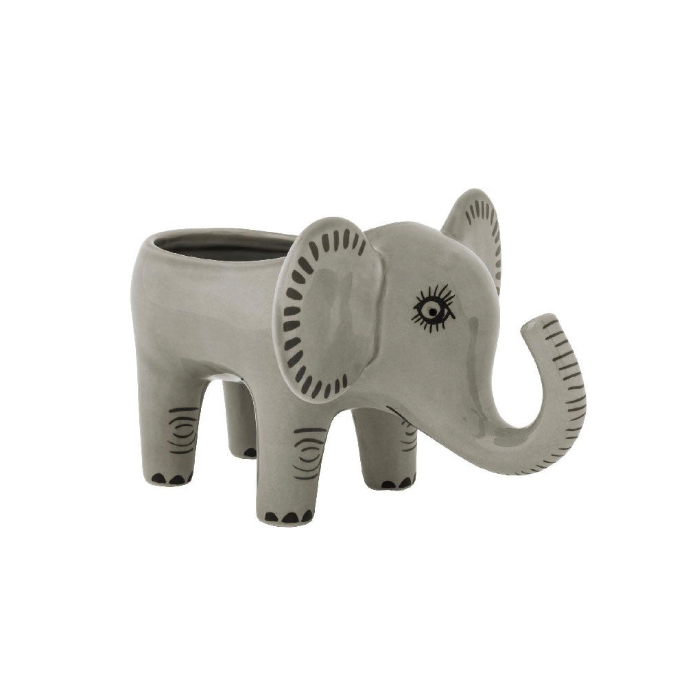 Elephant Planter by Hannah Turner Ceramics | Red Lobster Gallery | Sheringham