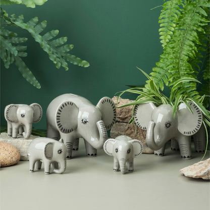 Elephant Collection by Hannah Turner Ceramics | Red Lobster Gallery | Sheringham