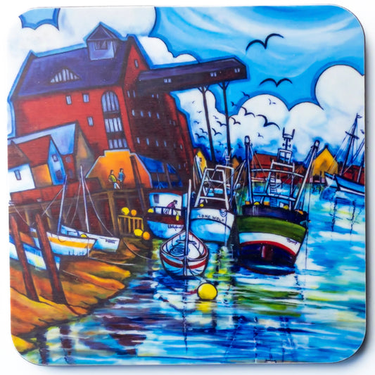 Reflections, Wells Harbour | Coaster | Red Lobster Gallery 