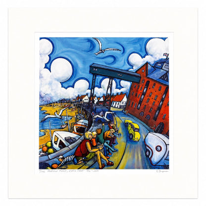 Harbour Feast | Limited Edition Print by Emily Chapman