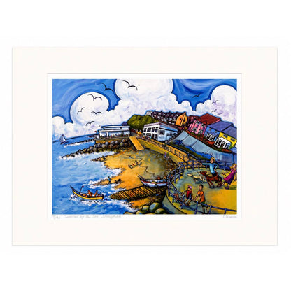 Summer by the Sea, Sheringham | Limited Edition Print by Emily Chapman