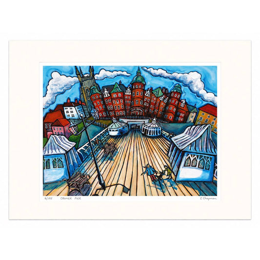 Cromer Pier | Limited Edition Print by Emily Chapman