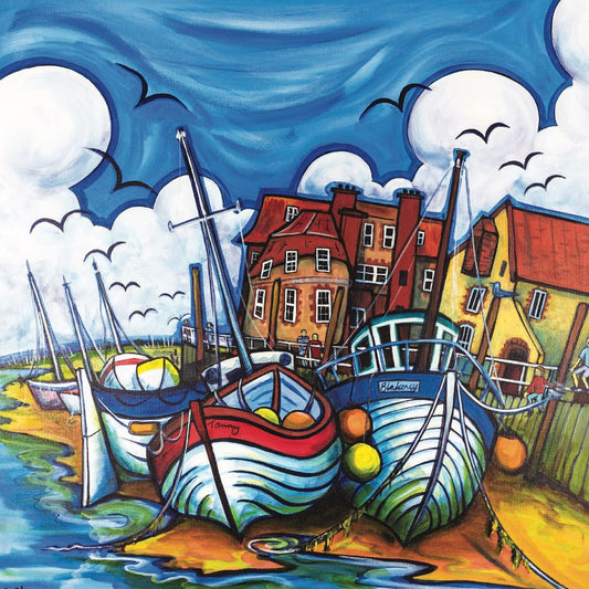 Waiting for the Tide, Blakeney | Card