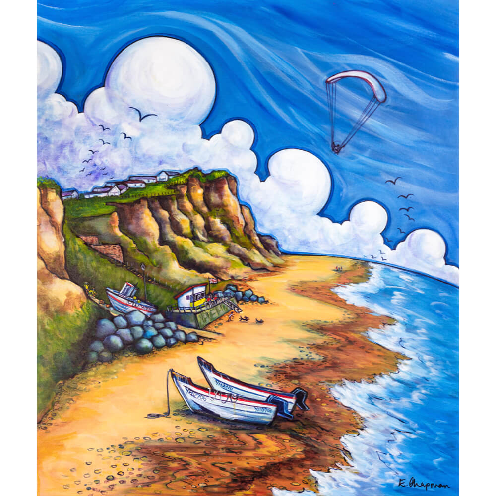 Peaceful Tides, East Runton | Limited Edition Print  AVAILABLE TO ORDER