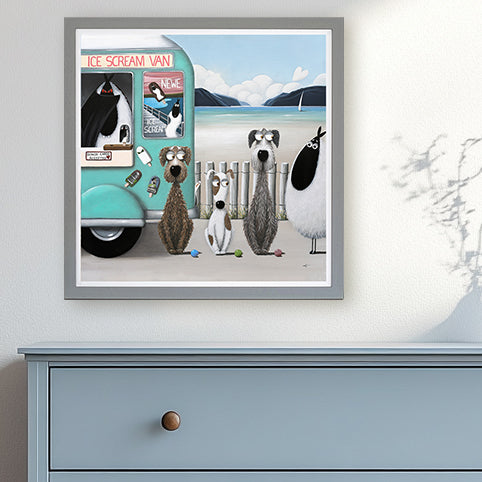 Ewe Next | Framed Print by Simon Clarke