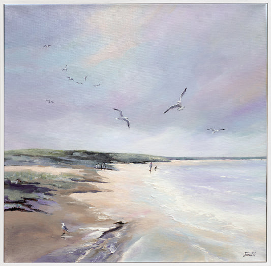 Cool Breeze | Framed Canvas Print