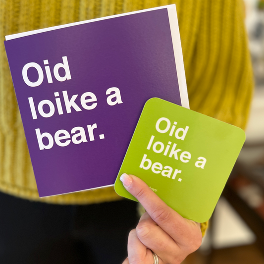 Oid loike a bear | Card